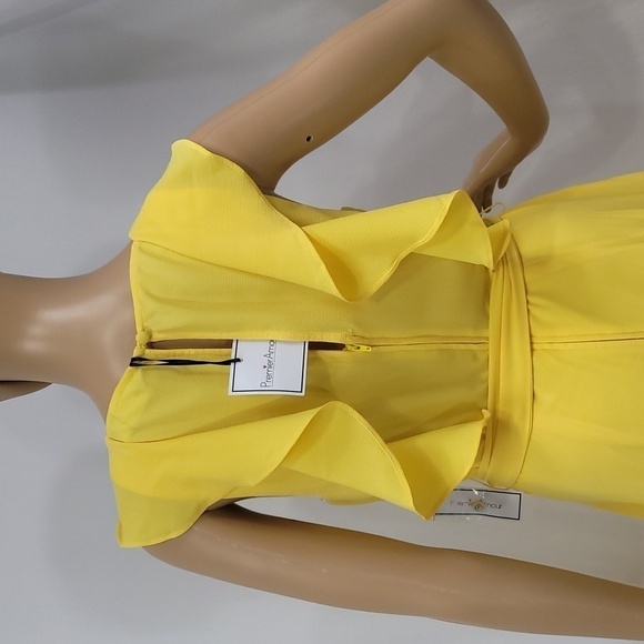 𝅺PREMIER Armour Short Sleeve Ruffle Maxi Dress - Picture 10 of 14